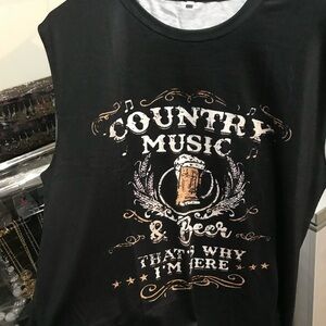 Country Music & beer that’s why I’m here